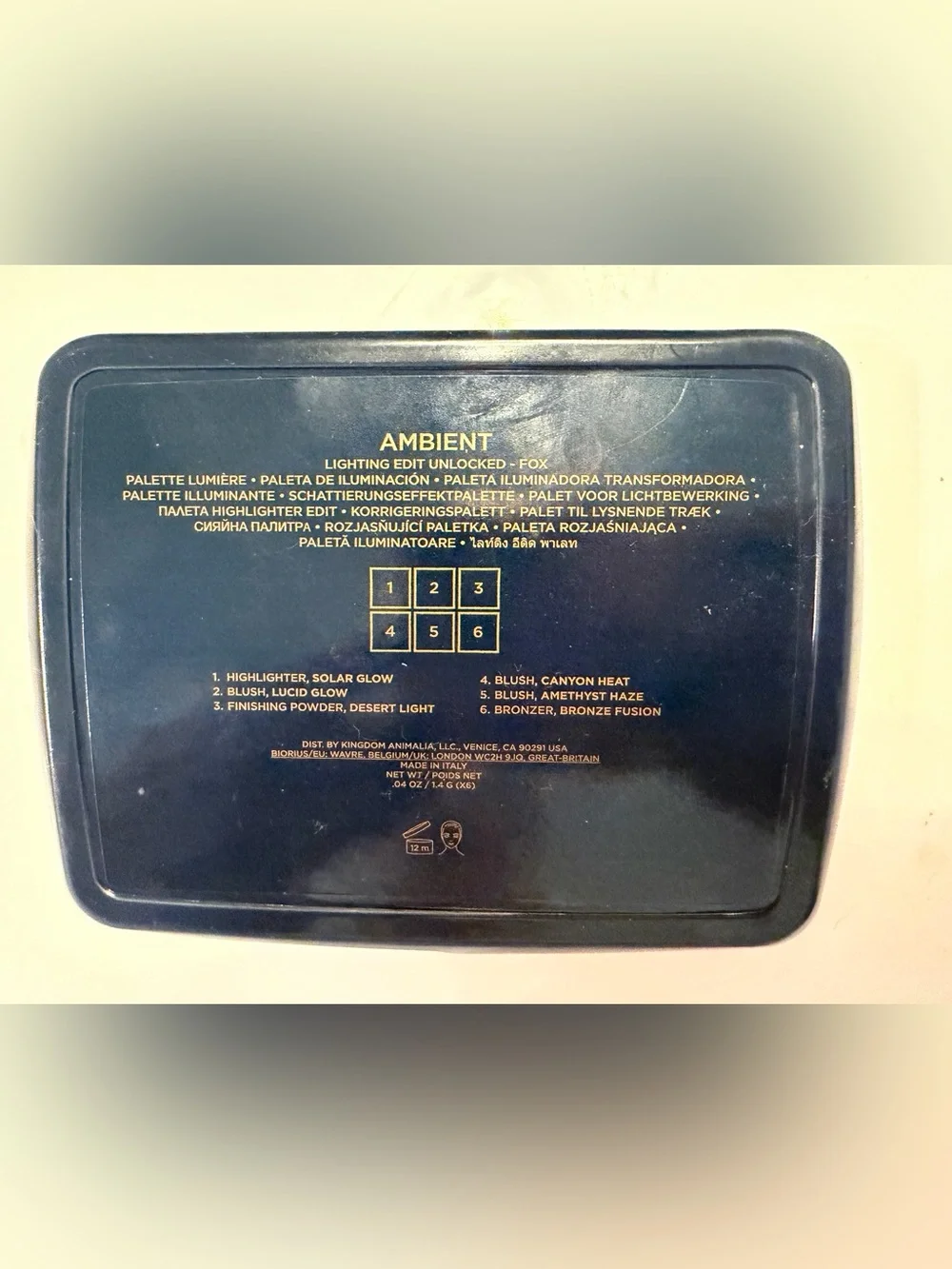 Hourglass Cosmetics Limited Edition Fox Palette